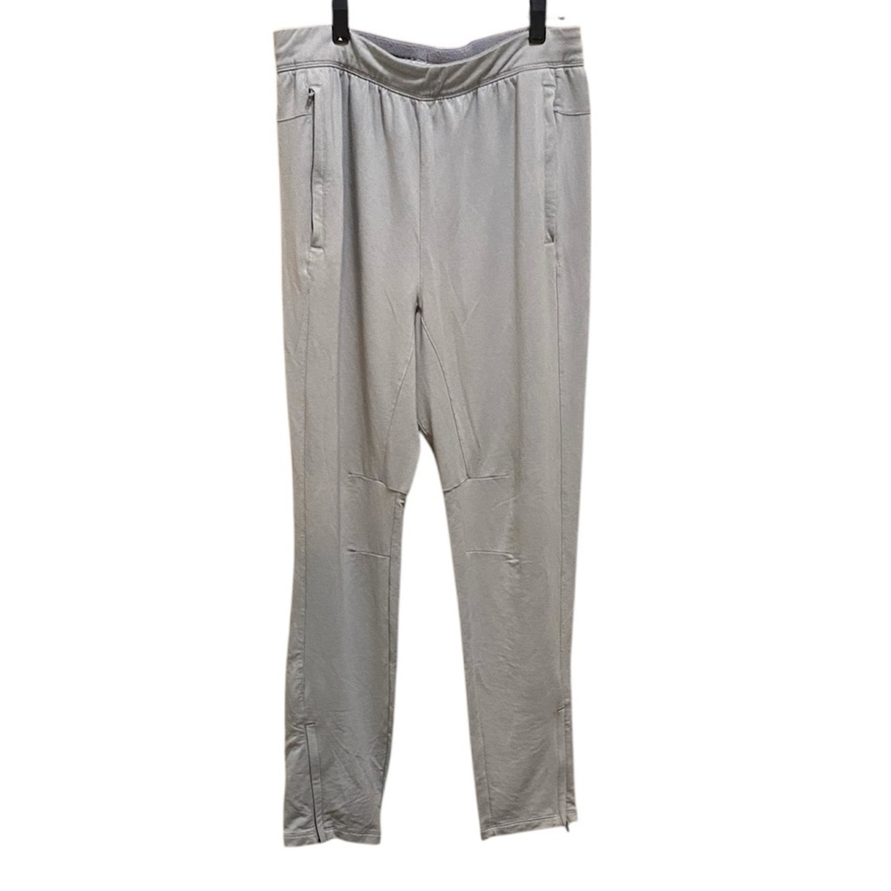 Adidas Men's Light Gray Joggers size medium